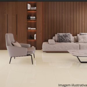 Piso Almeida Real Bege Polido Retificado - caixa 2.22m² 61x61 - Imagem 3
