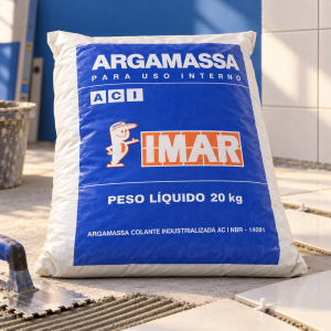 Argamassa Interna Imar Colafix 20Kg Cinza