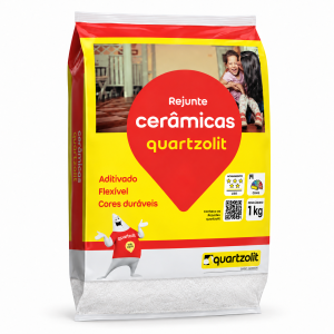 Rejunte Flexível Quartzolit Branco 1kg - Imagem 3